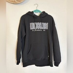 Dixxon Flannel Co Ground Up Customs Logo Spellout Pullover Men's Hoodie Size L